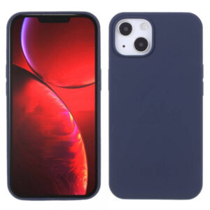 Liquid silikonski ovitek za iPhone 13 Mini - temno moder