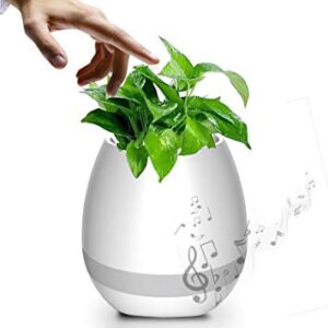 Lonček za rože z bluetooth zvočnikom, funkcijo klavirja in namizno led lučko