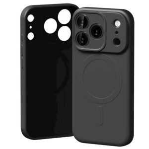 Mercury Semi-Silicone MagSafe ovitek za Apple iPhone 18 Pro / 17 Pro - črn