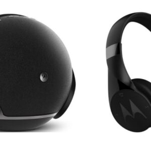 MOTOROLA bluetooth zvočnik Sphere + 2v1 s prenosnimi bluetooth slušalkami