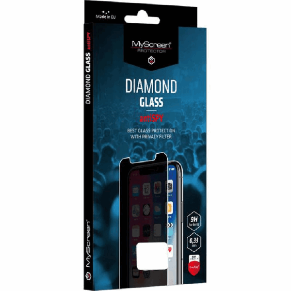My Screen protector AntiSpy / Privacy ZAŠČITNO KALJENO STEKLO Samsung Galaxy S25 Ultra 5G - Edge Full Glue