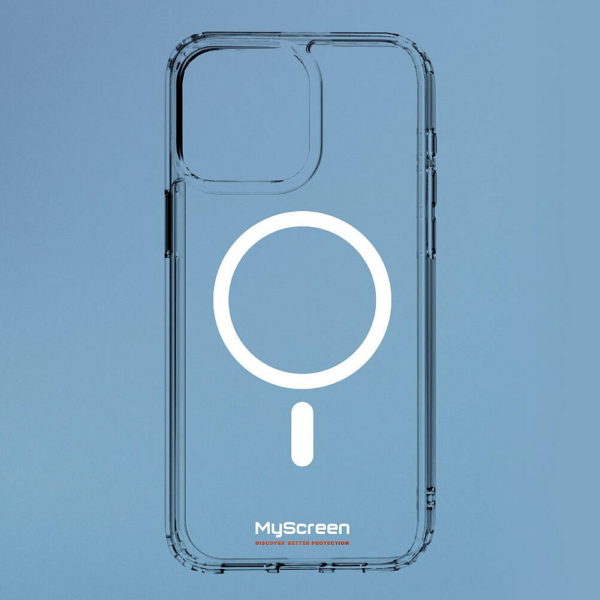 My Screen Protector silikonski ovitek MagSafe za iPhone 15 Plus - prozoren (Anti Yelowing) - Image 6