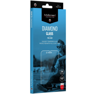 My Screen protector ZAŠČITNO KALJENO STEKLO iPhone 7 / iPhone 8 / iPhone SE 2020 - DIAMOND GLASS Full Glue EDGE 3D - črn