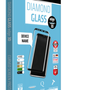 My Screen protector ZAŠČITNO KALJENO STEKLO Huawei Mate 20 Pro - DIAMOND GLASS EDGE 3D - črn