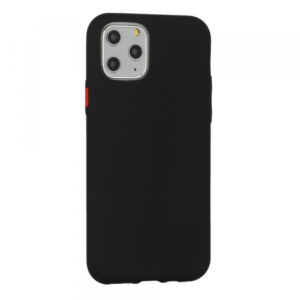 Silikonski ovitek NEON za iPhone 12 Pro Max - črn