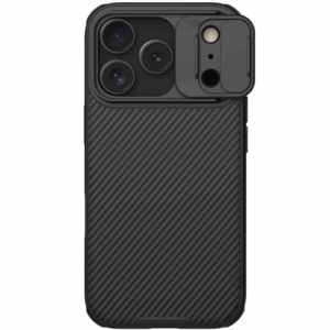 Nillkin CamShield Pro zaščita za iPhone 17 Pro / iPhone 18 Pro - črna