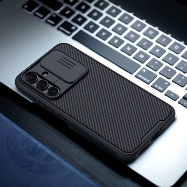 Nillkin CamShield Pro (PC + TPU) zaščita za Samsung Galaxy A54 - črna - Image 5