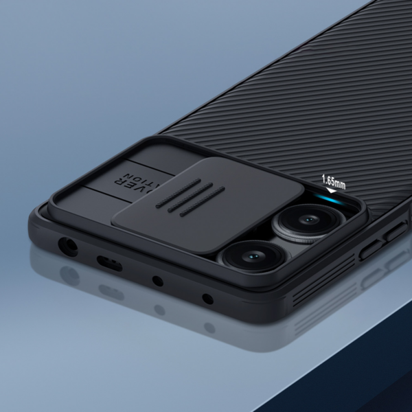 Nillkin CamShield Pro (PC + TPU) zaščita za Xiaomi 13T / Xiaomi 13T Pro - črna - Image 6