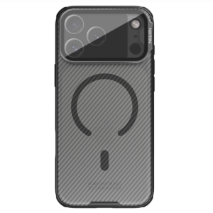 Nillkin CamShield Prop Magnetic – zaščitni ovitek za Apple iPhone 18 Pro / iPhone 17 Pro - prozorno črn