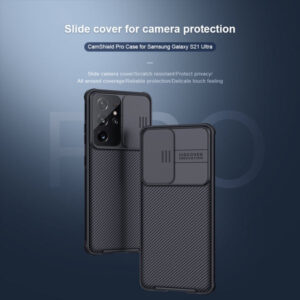 Nillkin CamShield zaščita za Samsung Galaxy S21 Ultra G998 - črna