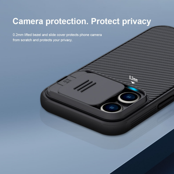 Nillkin CamShield zaščita za iPhone 14 Pro - črn - Image 2
