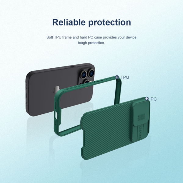 Nillkin CamShield zaščita za iPhone 14 Pro - črn - Image 3