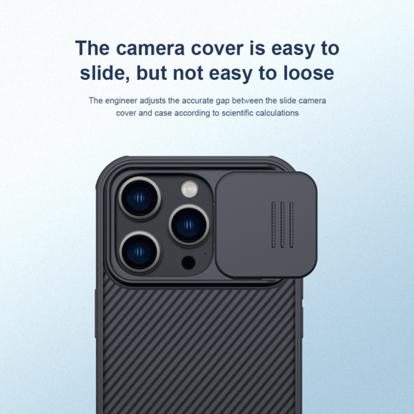 Nillkin CamShield zaščita za iPhone 14 Pro - črn - Image 4