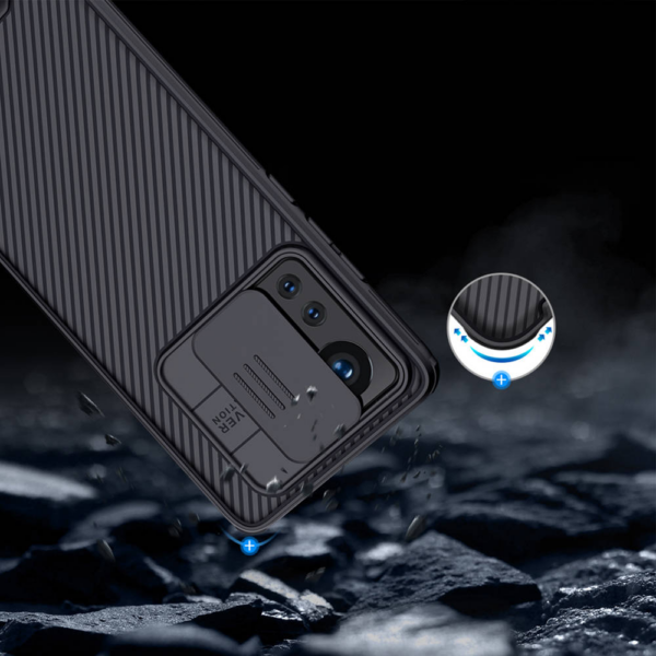 Nillkin CamShield zaščita za Xiaomi 12 - črna - Image 4