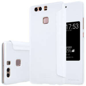 Nillkin preklopna torbica za Huawei P9 bela z okenčkom