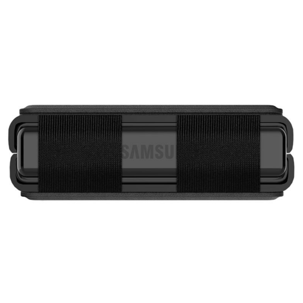 Nillkin QIN usnjen ovitek za Samsung Galaxy Z Flip 4 - črn - Image 5