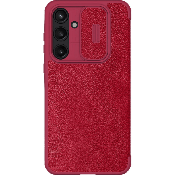 Nillkin preklopna torbica QIN Pro z zaščito kamere za Samsung Galaxy A55 - rdeča - Image 5