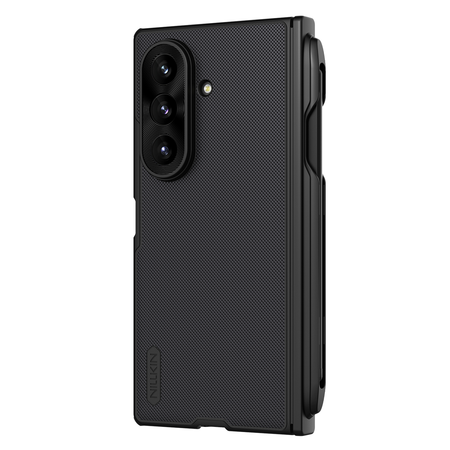 Nillkin Super Frosted Fold Magnetic zaščitni ovitek za Samsung Galaxy Z Fold8 Ultra s prostorom za pisalo, črn - slika 2