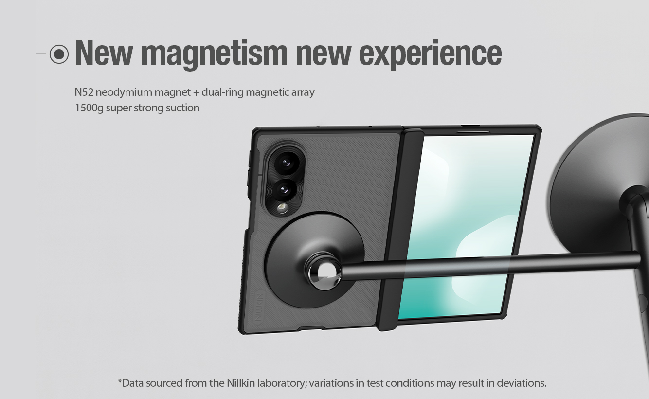 Nillkin Super Frosted Fold Magnetic zaščitni ovitek za Samsung Galaxy Z Fold8, črn - slika 8