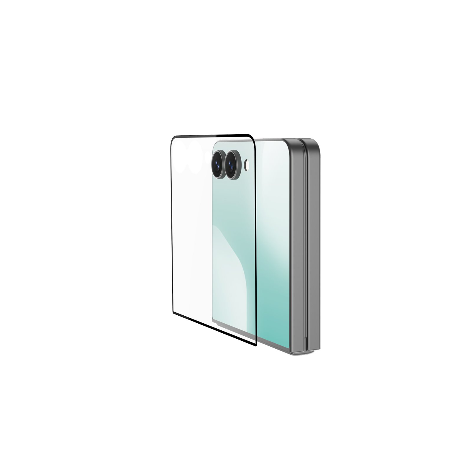 Nillkin 2.5D CP+ PRO zaščitno kaljeno steklo za Samsung Galaxy Z Flip7 / Z Flip8 - za zunanji ekran - slika 5