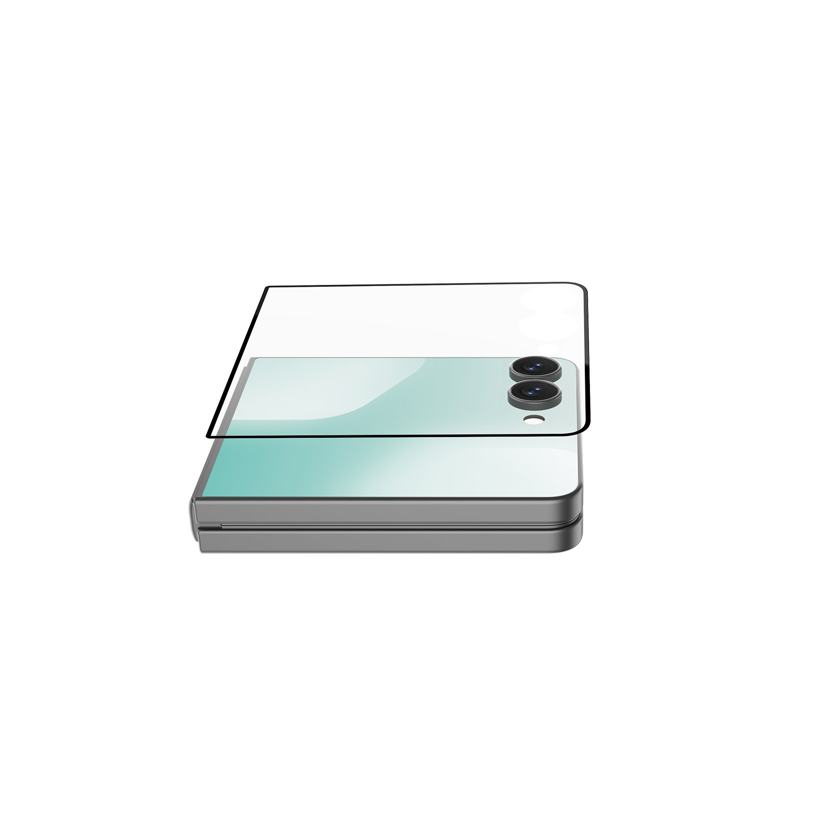 Nillkin 2.5D CP+ PRO zaščitno kaljeno steklo za Samsung Galaxy Z Flip7 / Z Flip8 - za zunanji ekran - slika 3