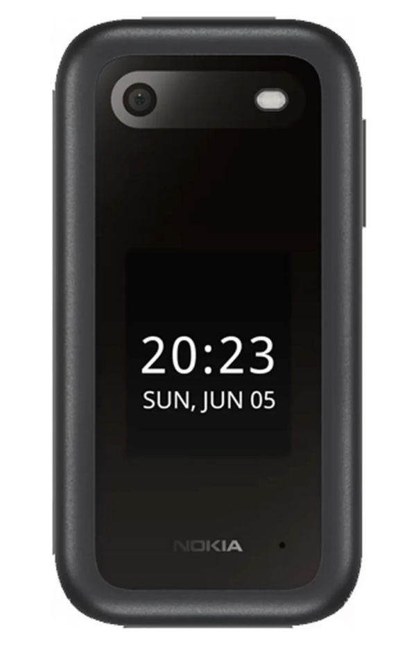 Nokia 2660 TA-1474 preklopni telefon na tipke Dual sim 4G - črn - Image 2
