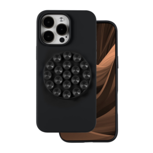 Octopus silikonski ovitek za iPhone 17 Pro / iPhone 18 Pro - mat liquid črn