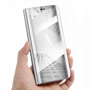 Onasi Clear View za Samsung Galaxy A7 2018 A750 - srebrna