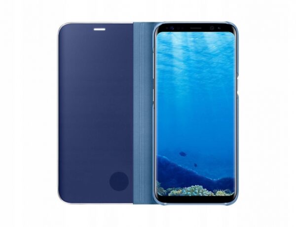 Onasi Clear View za Samsung Galaxy A10 A105 - modra - Image 4