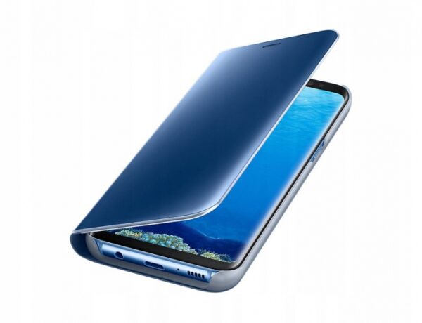 Onasi Clear View za Samsung Galaxy A10 A105 - modra - Image 6