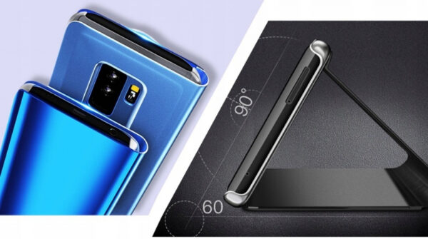 Onasi Clear View za Xiaomi Redmi Note 9 - črna - Image 5