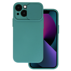 Onasi Lens Cover silikonski ovitek zaščita za Samsung Galaxy S23 Plus 5G - zelen