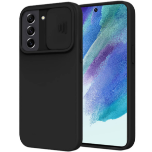 Onasi Lens Cover silikonski ovitek zaščita za Samsung Galaxy A23 - črn