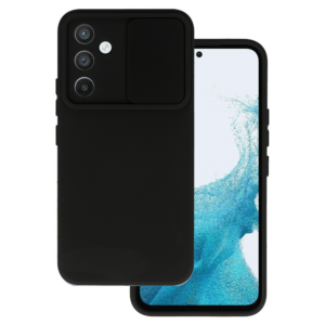 Onasi Lens Cover silikonski ovitek zaščita za Samsung Galaxy A05s - črn