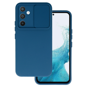 Onasi Lens Cover silikonski ovitek zaščita za Samsung Galaxy A54 - moder
