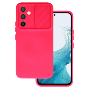 Onasi Lens Cover silikonski ovitek zaščita za Samsung Galaxy A34 - pink