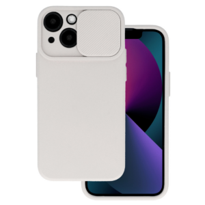 Onasi Lens Cover silikonski ovitek zaščita za Samsung Galaxy A23 - bež