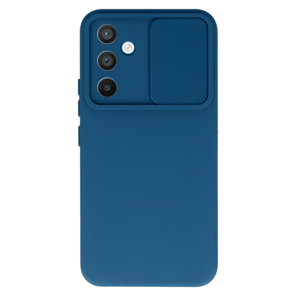 Onasi Lens Cover silikonski ovitek zaščita za Samsung Galaxy S23 FE - moder - Image 2
