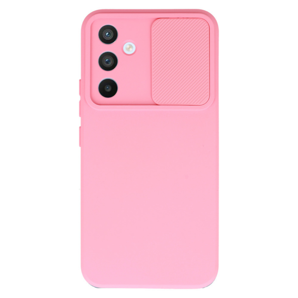Onasi Lens Cover silikonski ovitek zaščita za Samsung Galaxy A05s - roza - Image 2
