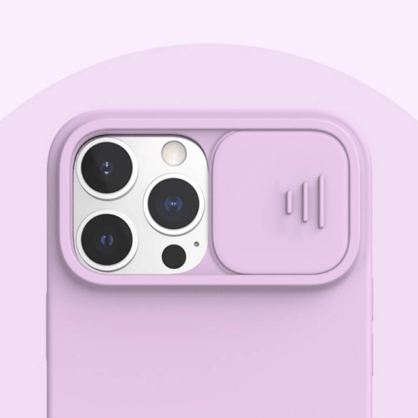 Onasi Lens Cover silikonski ovitek zaščita za Samsung Galaxy A13 5G A136 / Samsung Galaxy A04s - vijola - Image 7