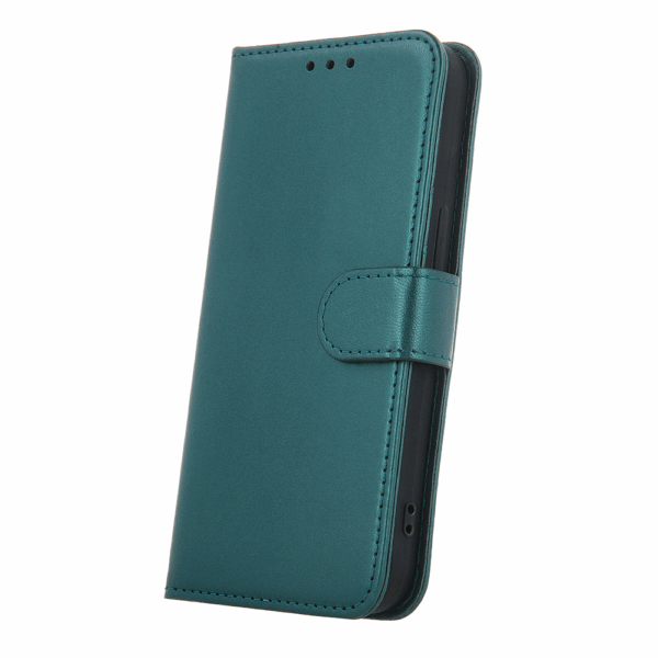 Onasi preklopna torbica Fancy Diary gladka Samsung Galaxy S25 Ultra 5G - zelena