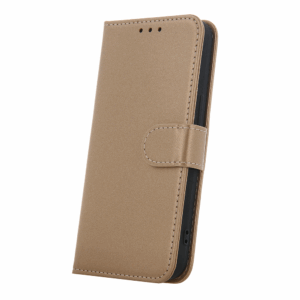 Onasi preklopna torbica Fancy Diary gladka Samsung Galaxy S25 Ultra 5G - zlata