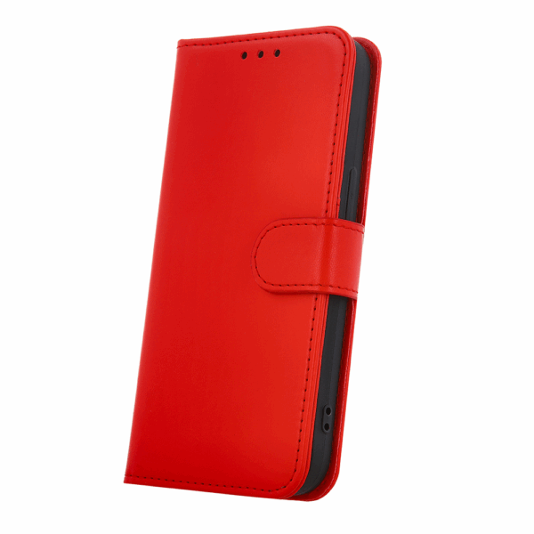 Onasi preklopna torbica Fancy Diary gladka Samsung Galaxy S25 Ultra 5G - rdeča