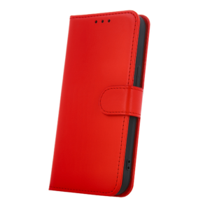 Onasi preklopna torbica Fancy Diary gladka Honor 600 / Honor 600 Pro - rdeča