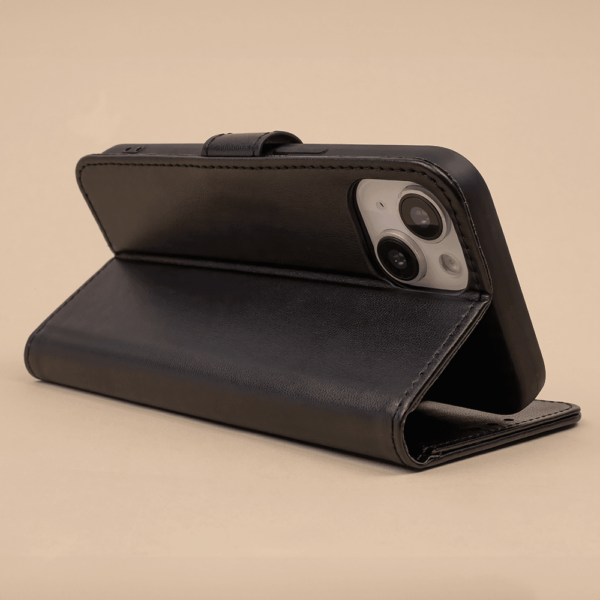 Onasi preklopna torbica Fancy Diary gladka Samsung Galaxy A56 - črna - slika 4