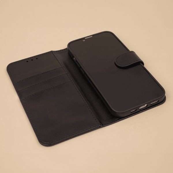 Onasi preklopna torbica Fancy Diary gladka Samsung Galaxy A16 - črna - Image 5