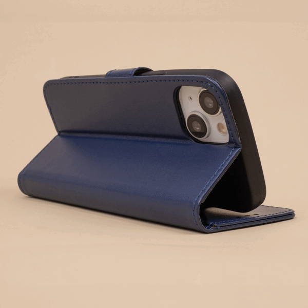 Onasi preklopna torbica Fancy Diary gladka Samsung Galaxy S25 Plus 5G - modra - Image 5