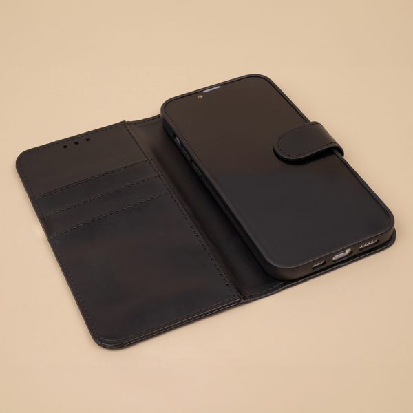 Onasi preklopna torbica Fancy Diary gladka Samsung Galaxy A55 - črna - Image 5