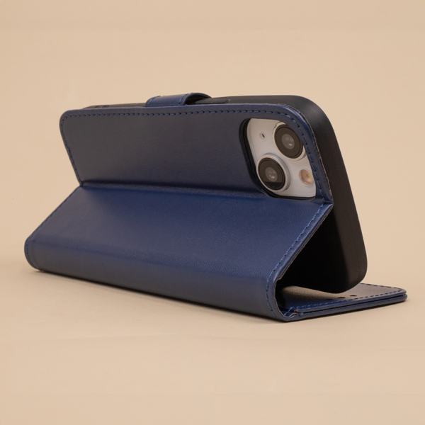 Onasi preklopna torbica Fancy Diary gladka Samsung Galaxy A56 - modra - Image 5