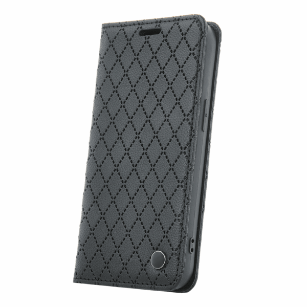Onasi preklopna torbica Karo za Xiaomi Redmi 14C - črn